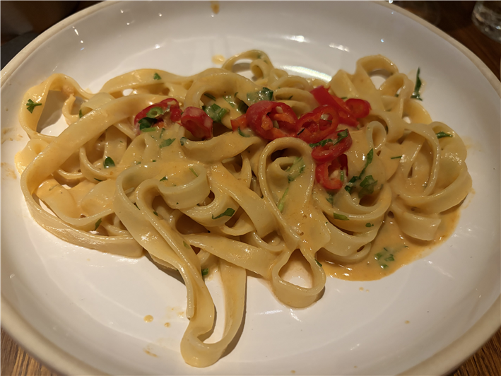 crab pasta